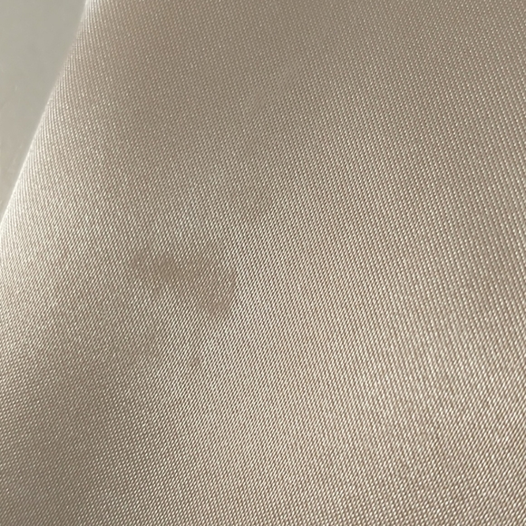 Satin Glamour Robe Blush Buttercream Hollywood Feminine Fem sz L/XL by Flora - Picture 11 of 12